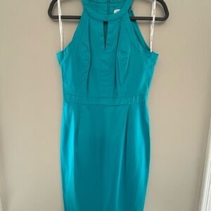 Calvin Klein Teal Midi Dress